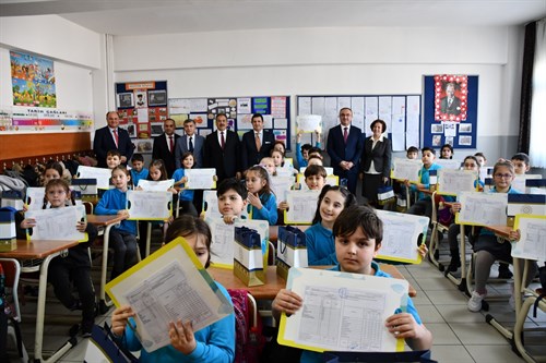 Kaymakam GÜLER, Hüseyin Pehlivan İlkokulunda Karne Törenine Katıldı